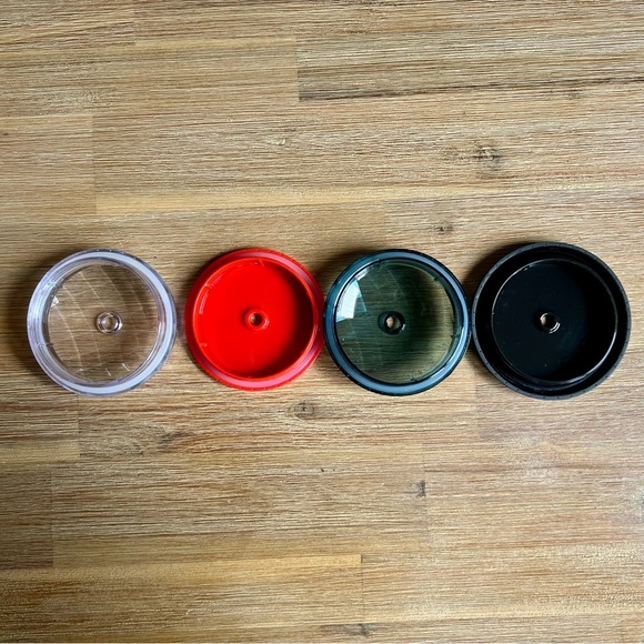 Starbucks Tumblers Lot of 4 Venti 24oz – Kaleidoscope, Glitter, Color Wave HTF - Picture 7 of 7